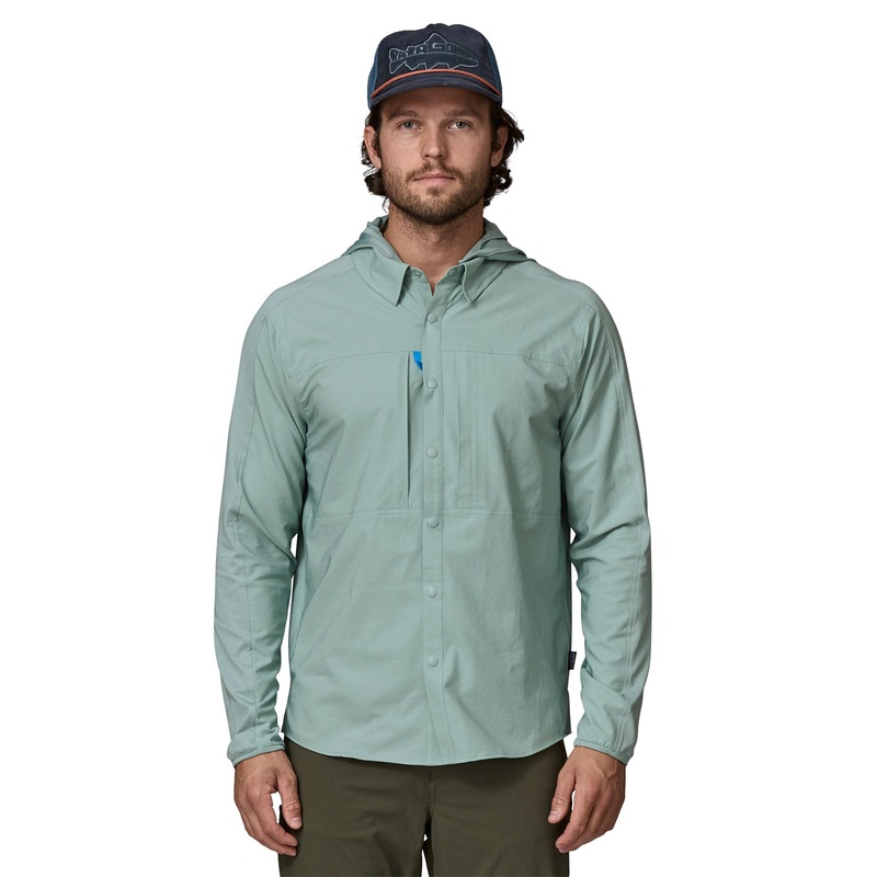Patagonia M’s River Rambler Hybrid Sun Hoody Crisp Grey / CRGY XS