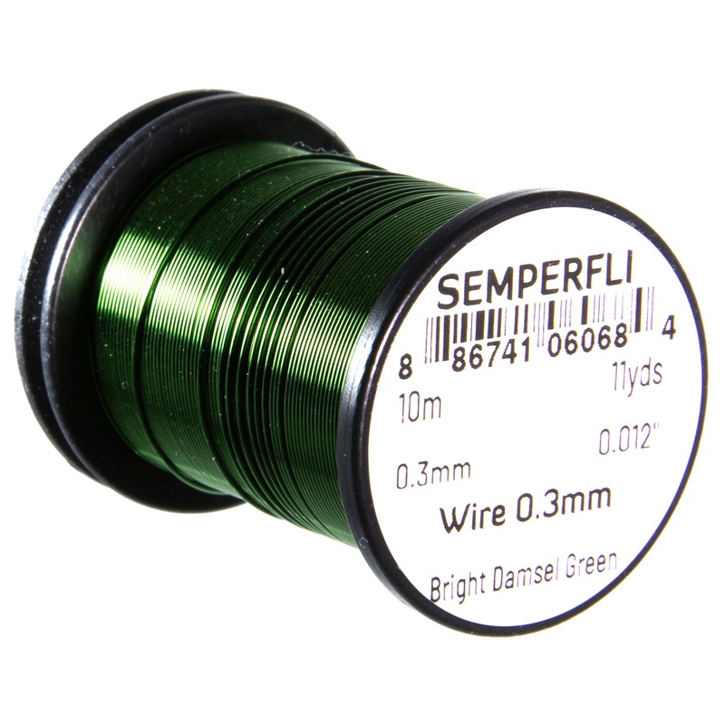 SemperFli Wire 0.3mm Bright Damsel Green