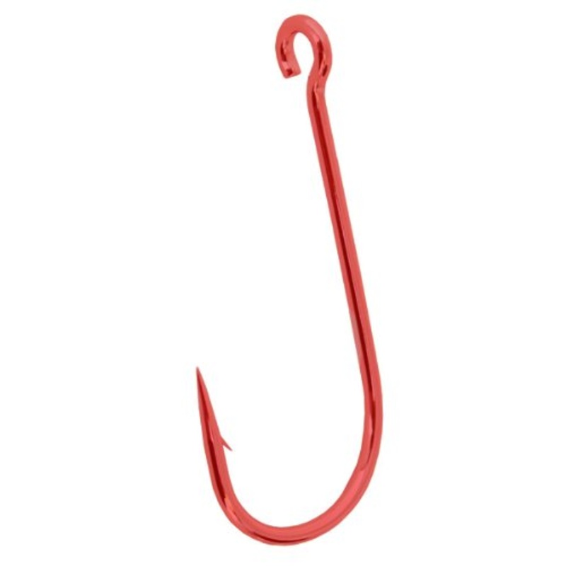 Gamakatsu Open Eye Red Siwash Hook 6 pack #1/0 – 6 pack