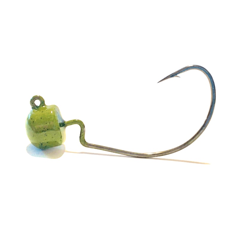 Pepper Pumpkin EWG Ned Rig Jig Heads 3pk 3/32oz