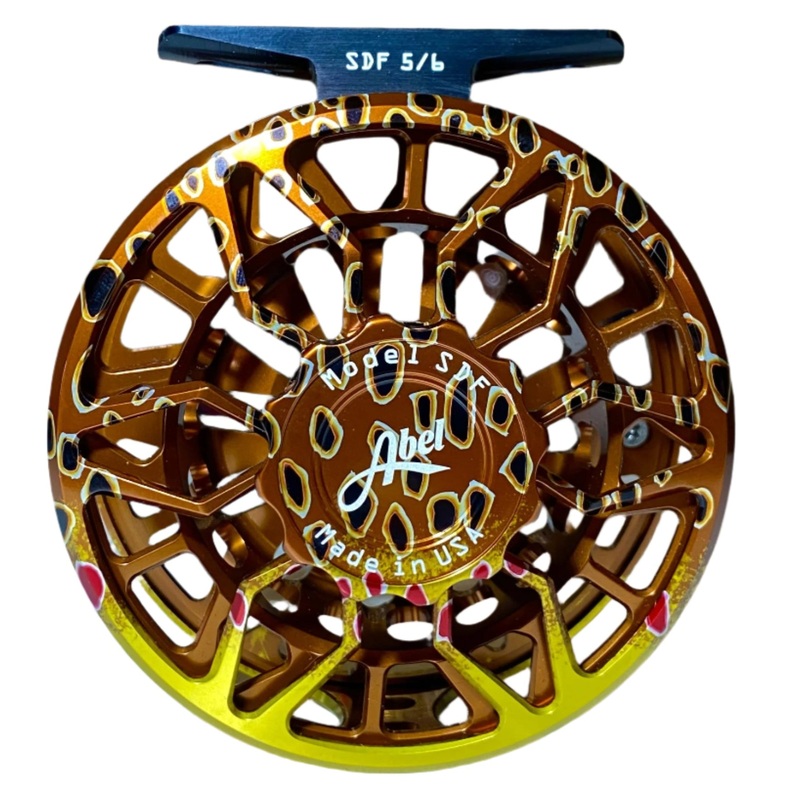 Abel – SDF – Fly Reel – 5/6 – Classic Brown Trout