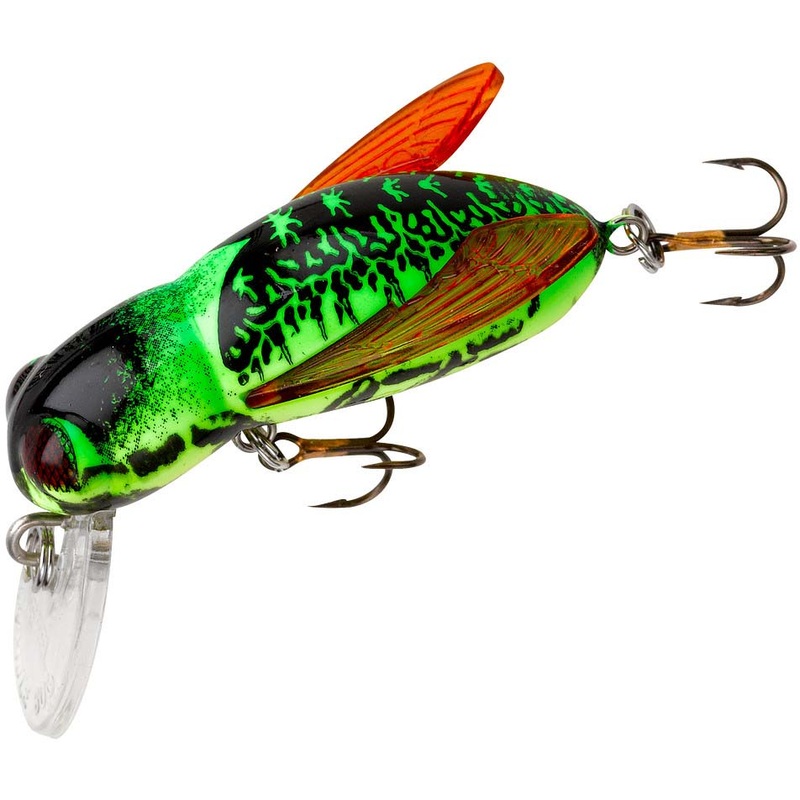 Rebel Bumble Bug Crankbait 1 1/2 inch Ultralight Waking Crankbait Bumble Bee