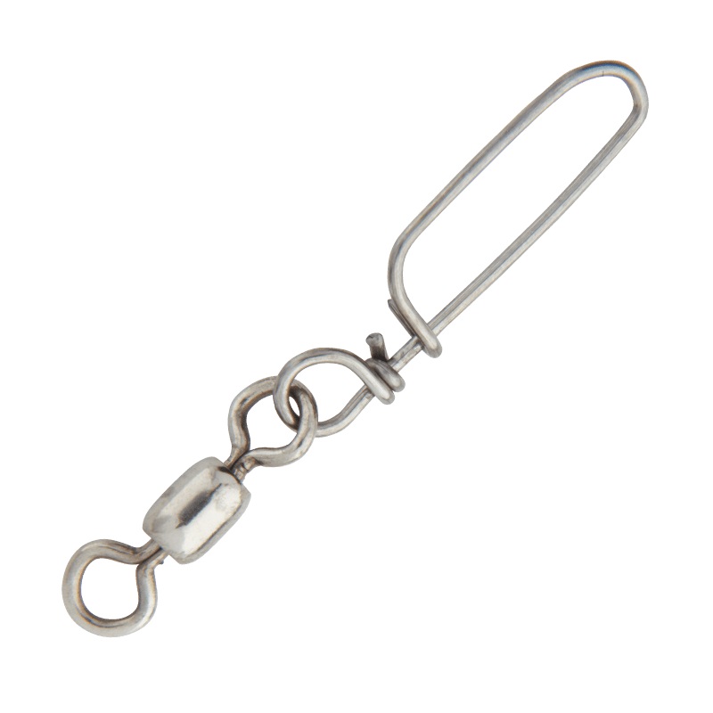 Rosco Nickel Coastlock Snap Swivel 10 – 30 pound – 2 pack