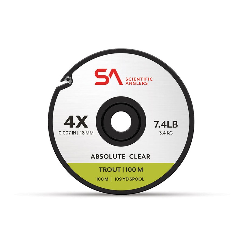 Scientific Anglers Absolute Trout Tippet 100M Spool 6X