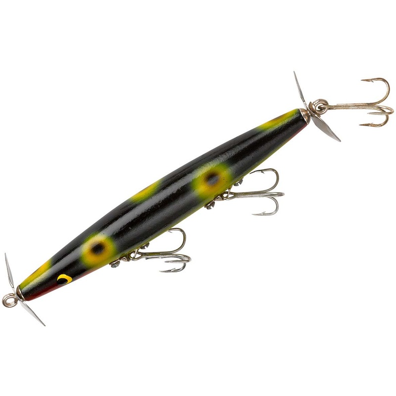 Smithwick Devil’s Horse 4 1/2 inch Twin Prop Topwater Lure Bull Frog 3/8 oz