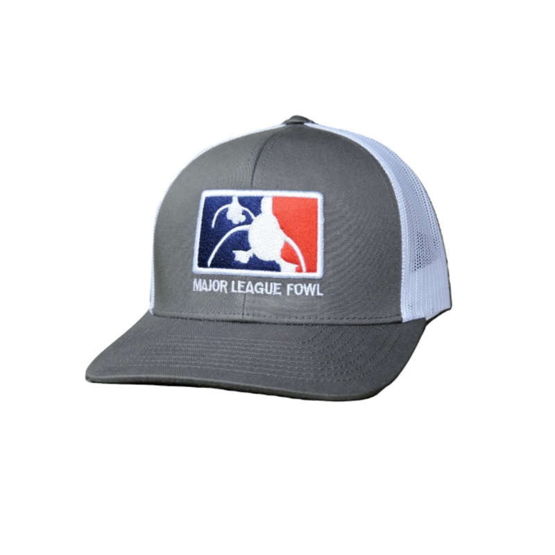 3D Logo Trucker Hat | Major League Fowl Charcoal/White