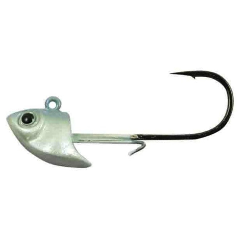 Fish Head V3 Balance Force Swimbait Jighead 3 pack Albino 3/8 oz