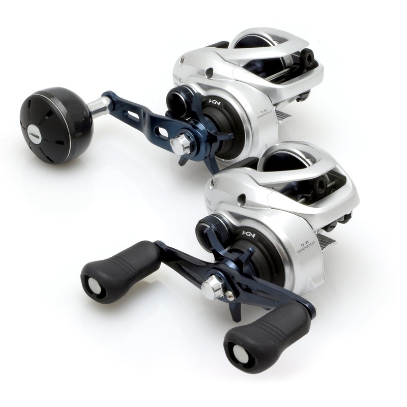 Shimano Tranx 400 Baitcasting Reels 5.8:1 – Double Paddle Handle Left Hand