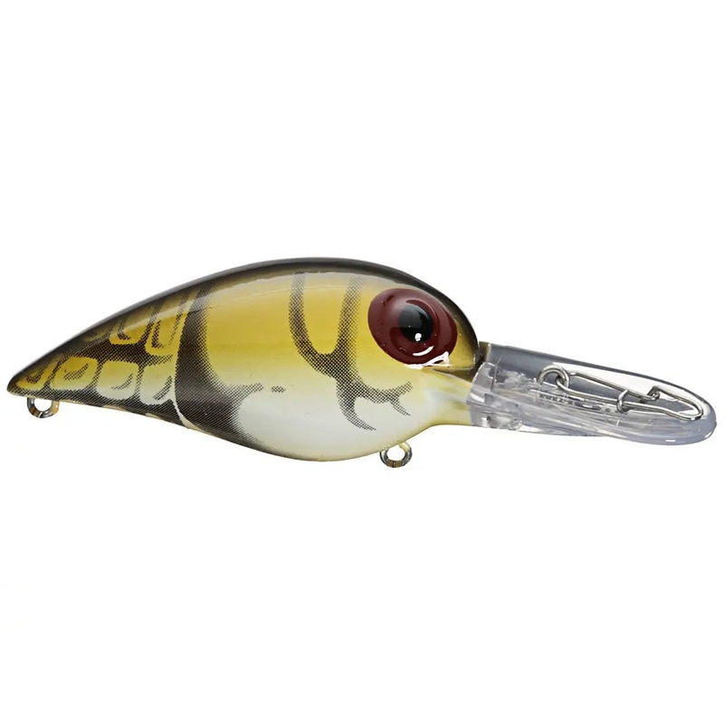 SALE – Storm Original Wiggle Wart Crankbaits Black Glitter Flo Red Tail