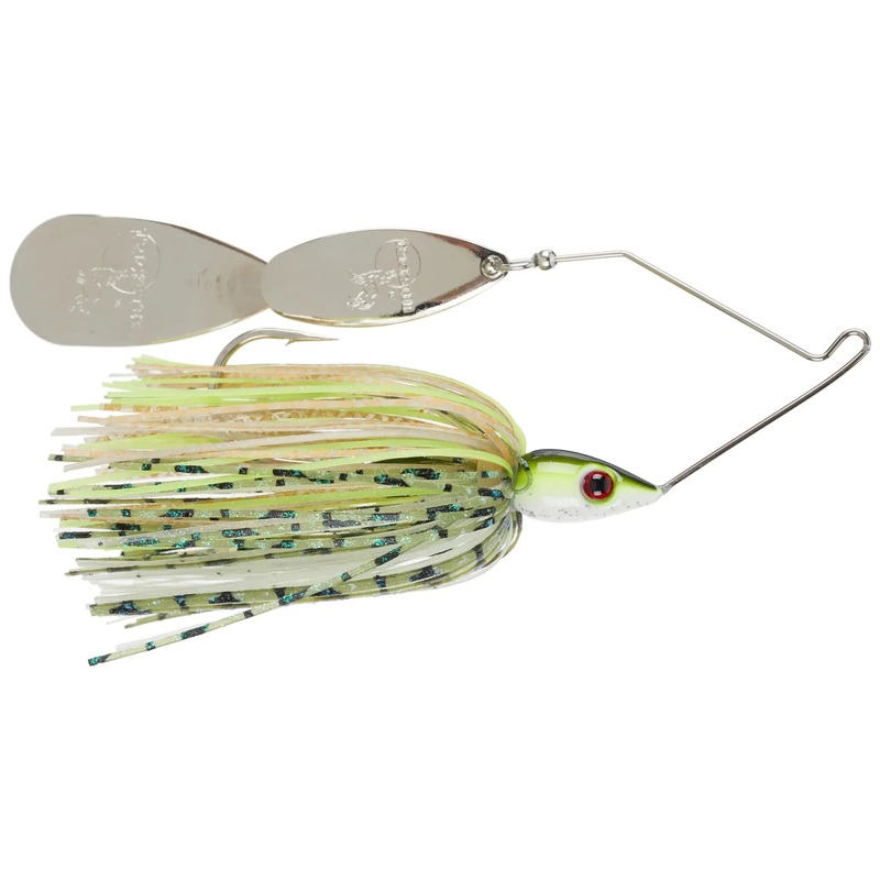 Head Hunter Rick Clunn Trickster Spinnerbait Chartreuse Pheasant 3/8 oz