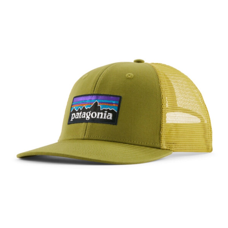 Patagonia P-6 Logo Trucker Hat – Graze Green Sale