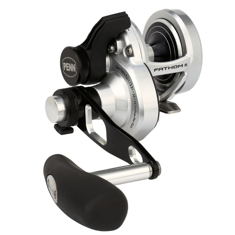 PENN FATHOM II 2-SPEED LEVER DRAG CONVENTIONAL REEL FTHII10XNLD2