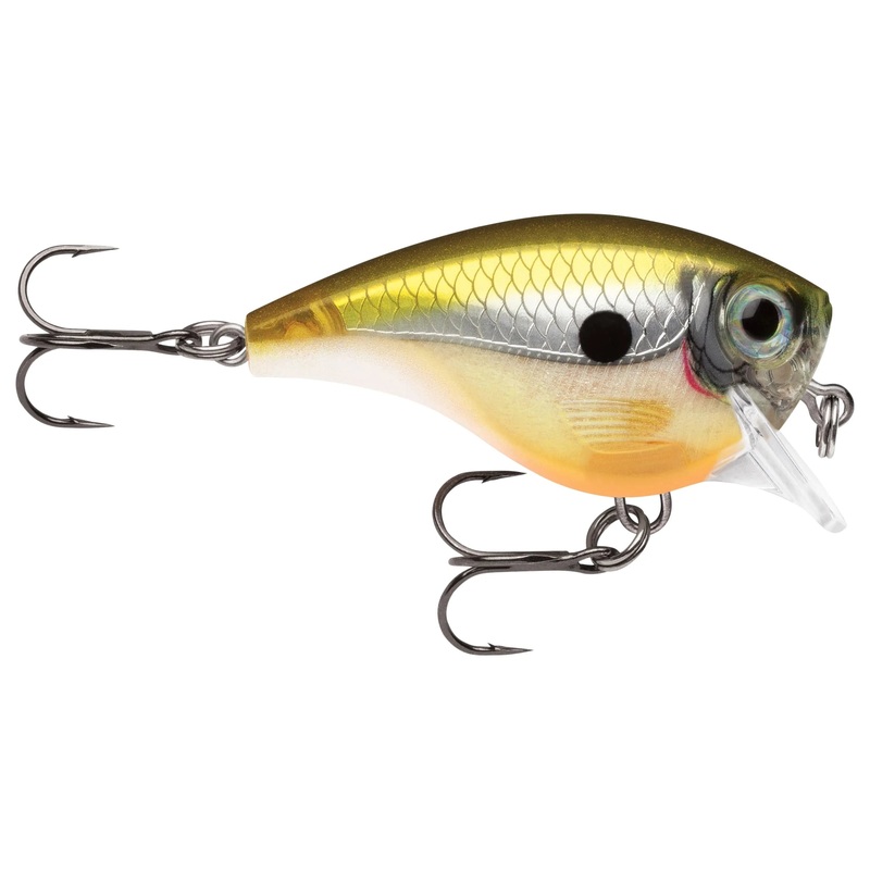 Rapala Balsa Xtreme (BX) Mid Brat Squarebill Rock Solid 2.5″ / Running Depth: 5′