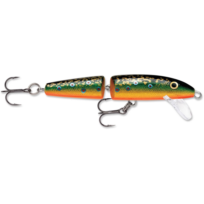 Rapala J09 Jointed 3 1/2 inch Balsa Wood Minnow Blue