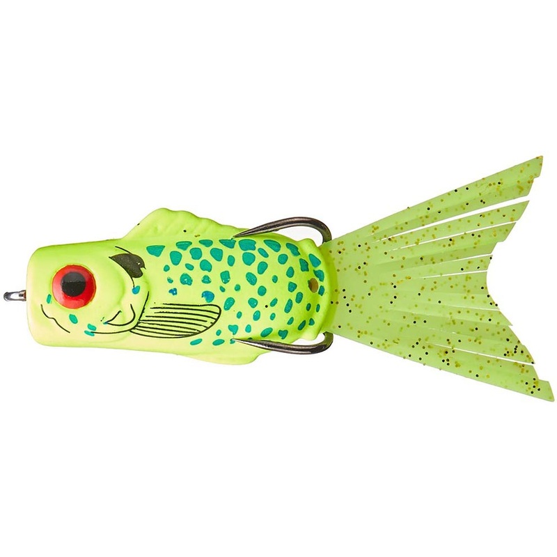 Strike King Bitsy Poppin Perch – 3 Inch Chartreuse Gill