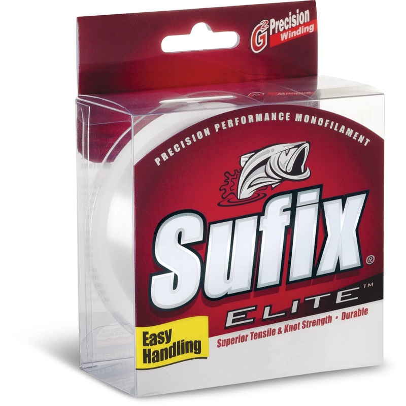 Sufix Elite Monofilament Line (330 yd) 4lb Clear
