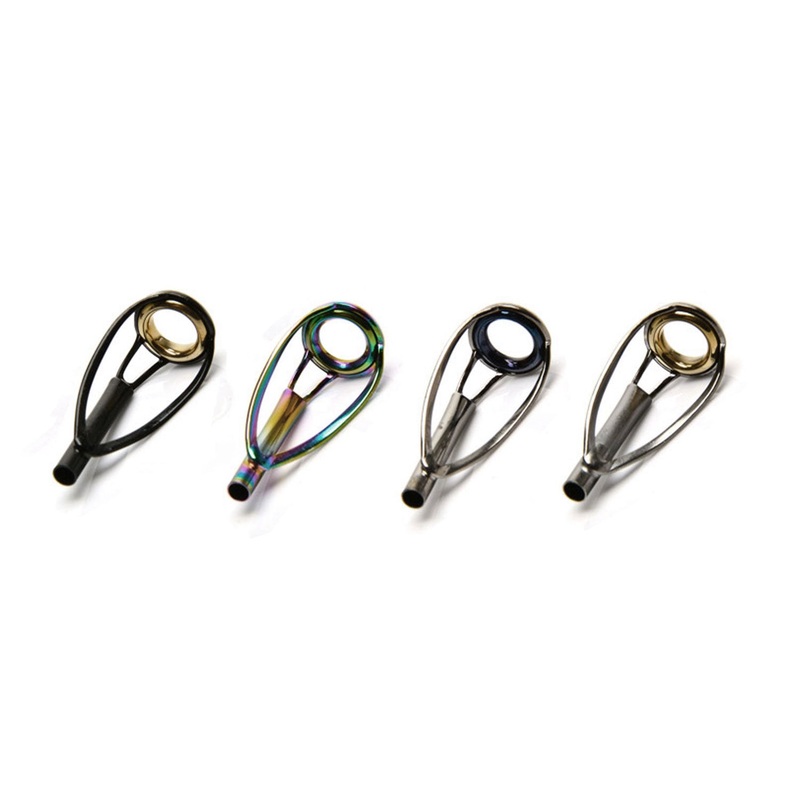 American Tackle RingLock Medium Duty Tip-Tops – NanoPlasma Ring Black Gold NanoPlasma 6-4.0
