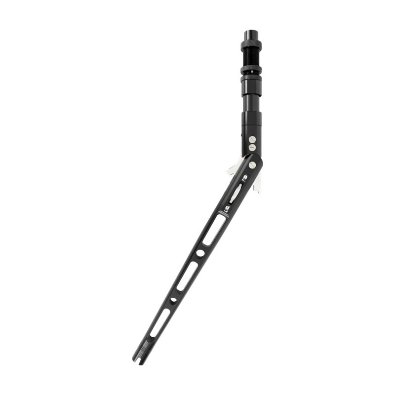 Bluewing Adjustable Bent Rod Butt Black 2