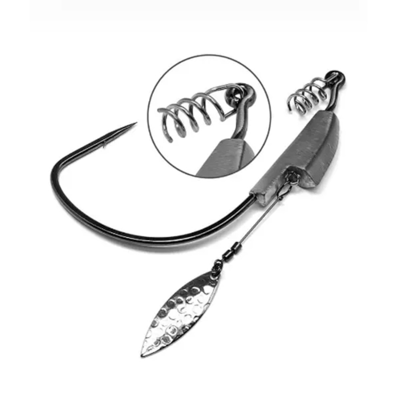 Gamakatsu Spring Lock Spinner Swimbait Hook (1PK) 3/0-3/16oz