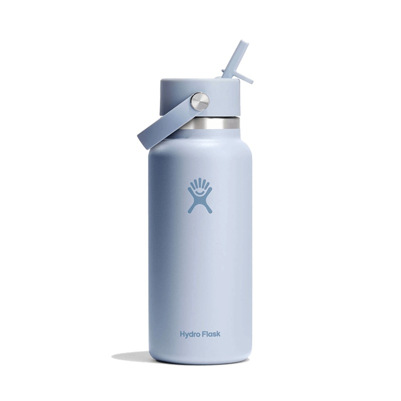 HYDRO FLASK WIDE MOUTH BOTTLE WITH FLEX STRAW CAP 32OZ 32OZ AGAVE