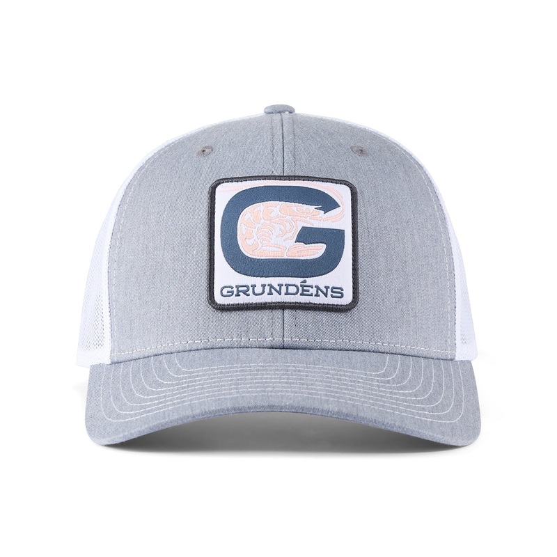 Grundens G-Shrimp Trucker Hat Heather Gray