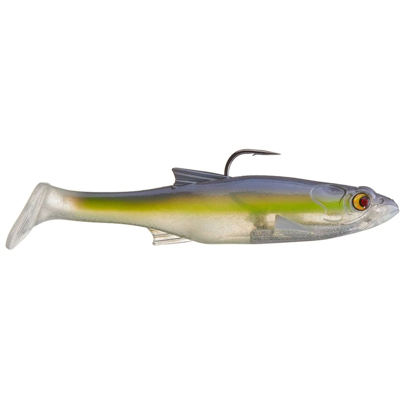 Bass Mafia Daingerous Swimbait (Loaded) – 6 Inch Albino Shallow Runner (1 – 6 Feet)