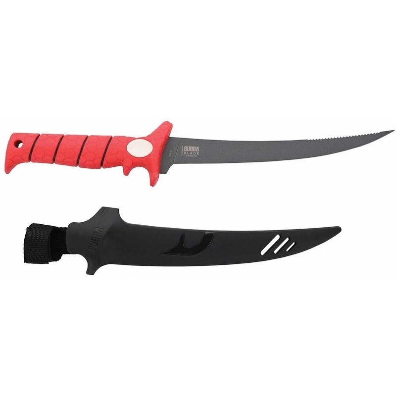 Bubba Tapered Flex Serrated Back Fillet Knife – 9 Inch Bubba Tapered Flex Serated Back Fillet Knife – 9 Inch