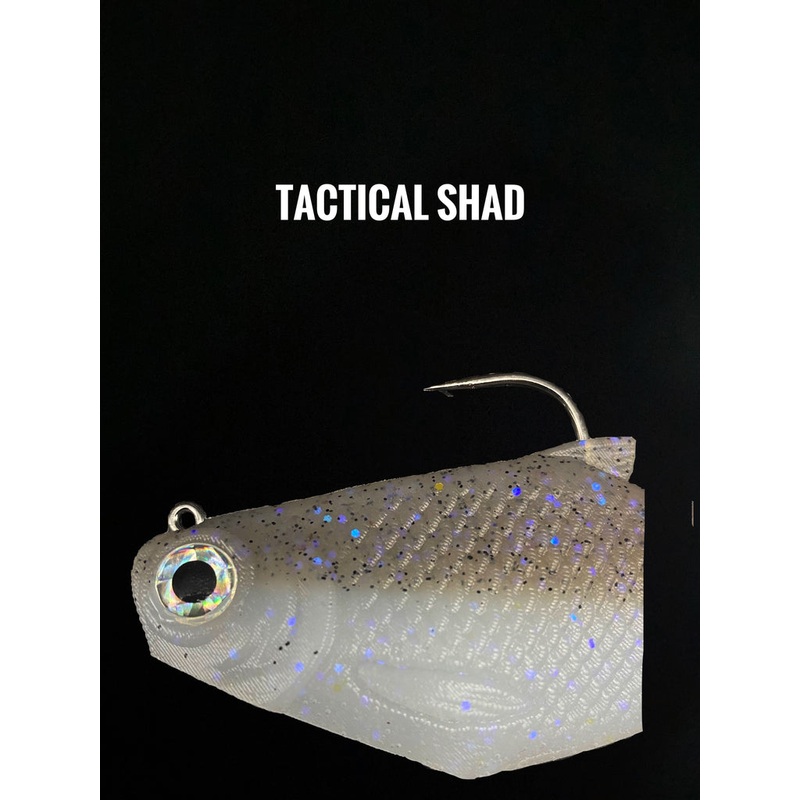 Bucca Burrito Heavy Sink Swimbait Tactical Shad 6″