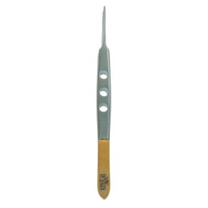 Dr. Slick Bishop Tweezer, 4″ Gold & Satin Straight