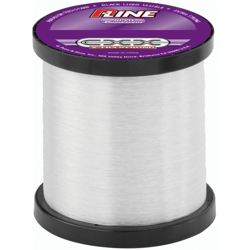 P-Line CXX Hi Vis X-Tra Strong Fishing Line 3000 Yard Bulk Spool High-Vis Fluorescent 6 LB