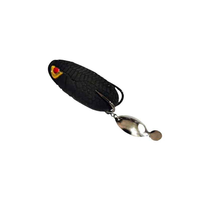 Real Warrior Viper Frog Lure | 5.5cm | 12g Black