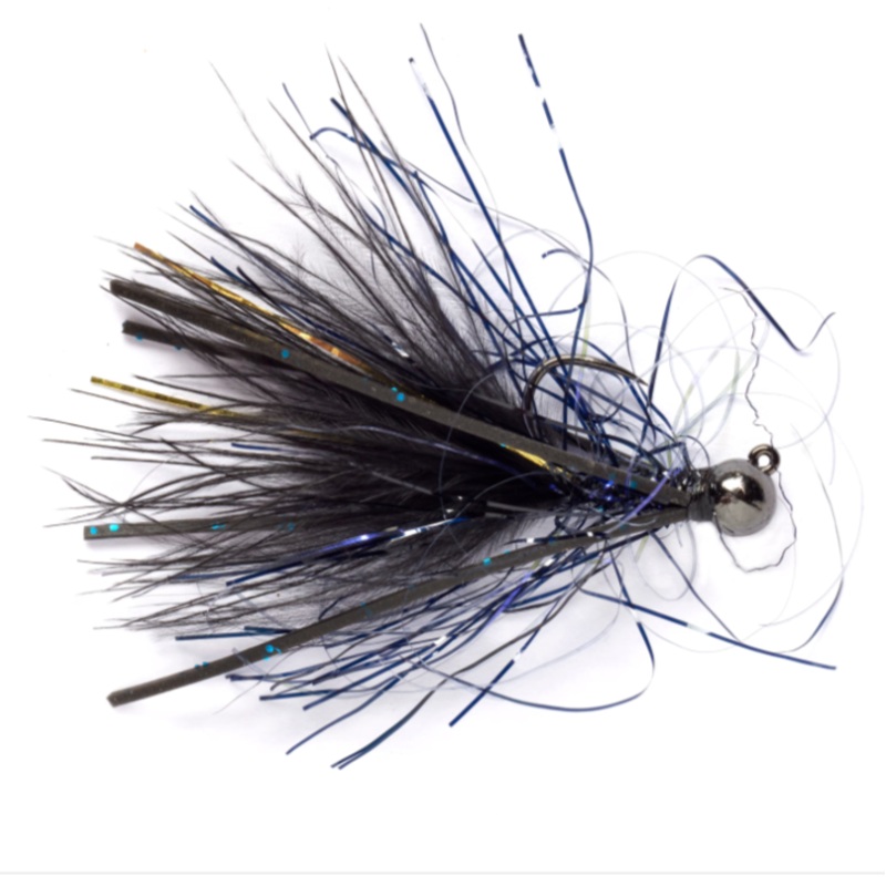 Fulling Mill Daniel’s UV Polar Jig Barbless Olive 10f 4.6mm