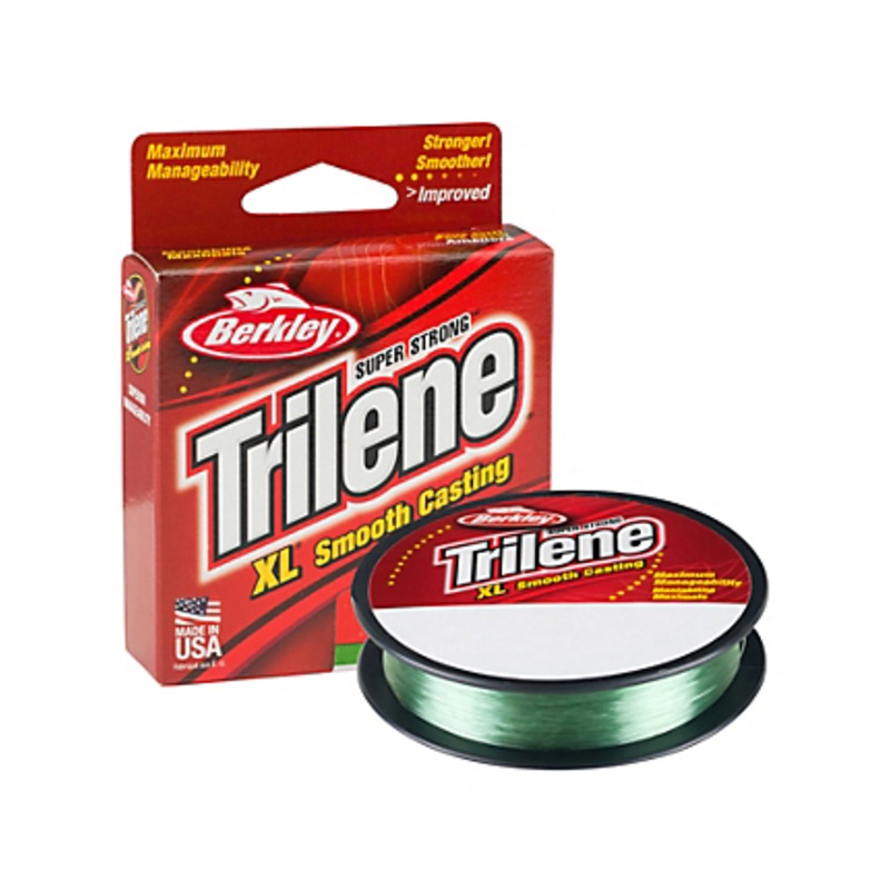 Berkley Trilene XL Monofilament Lo-Vis Green Pony Spools 110 Yards 4 pound