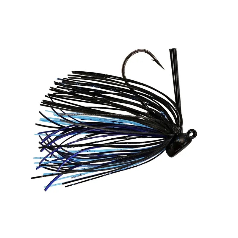 Buckeye Lures BFS Spot Remover Finesse Jig 1/4 oz Black Blue*