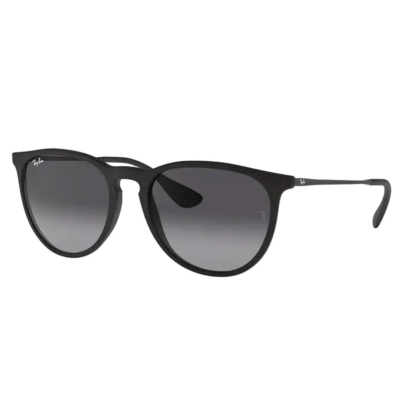 RAY-BAN ERIKA CLASSIC POLARIZED SUNGLASSES BLACK GREY GRADIENT