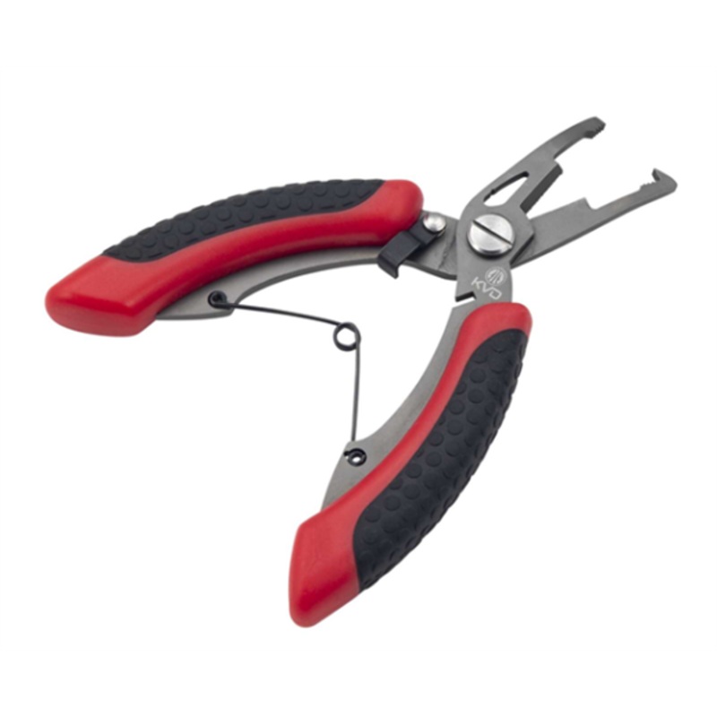 Strike King KVD 5″ Precision Split Ring Pliers with Braid Cutters