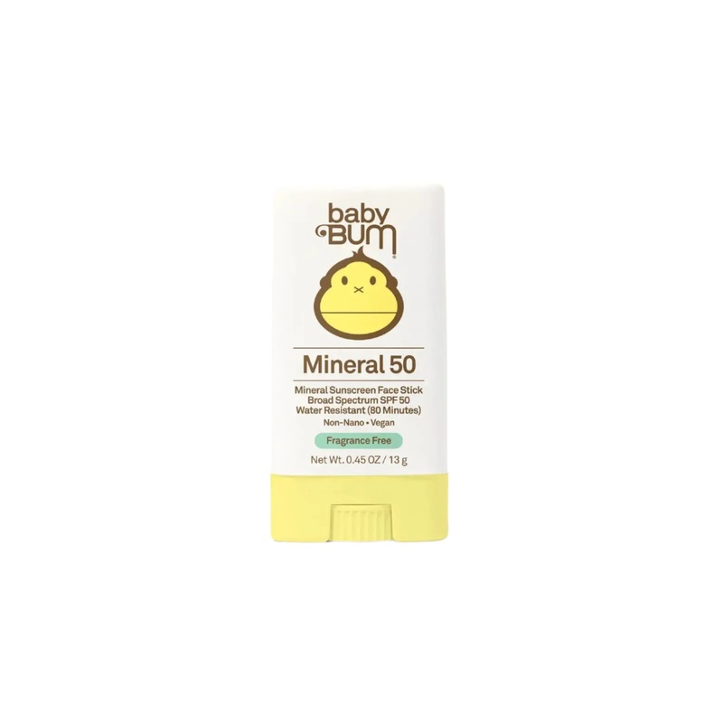 SUN BUM BABY BUM MINERAL SPF 50 FACE STICK SPF 50