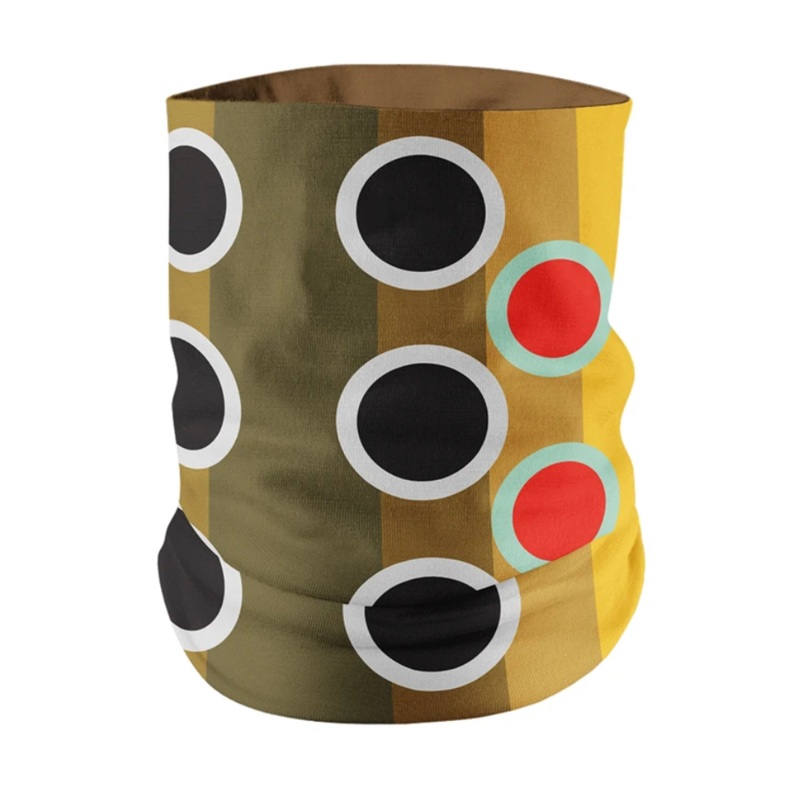 Nate Karnes Brown Trout Face Shield