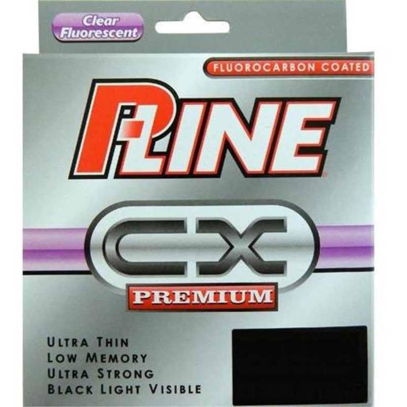 P-Line CX Premium Clear Fluorescent Co-Polymer Fishing Line 8 pound – 300 yards