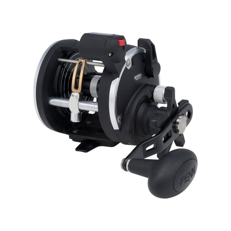 PENN Rival RH Line Counter Reel Size 30 Conventional Reels Penn Rival 30lw Lc 2bb 5.1 Cast