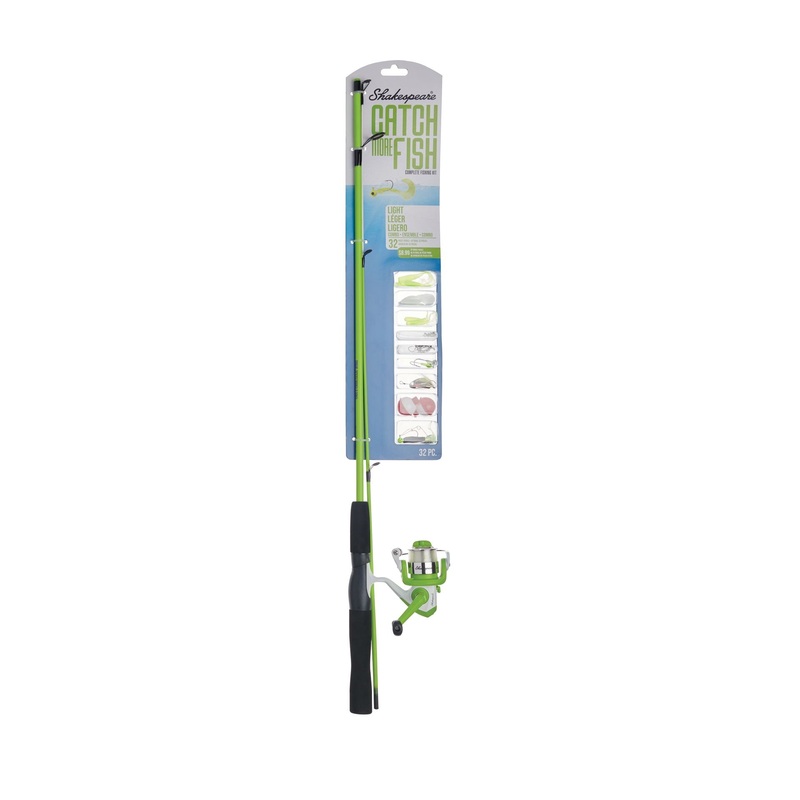 Shakespeare Catch More Fish Light Spinning Kit