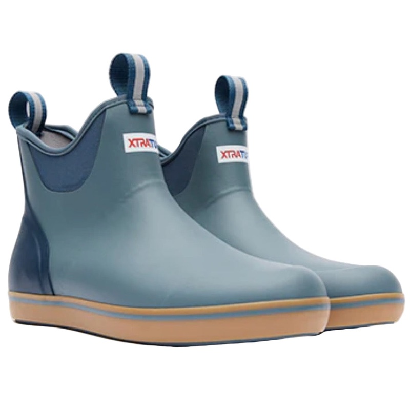 XTRATUF 6″ ANKLE DECK BOOT STORMY BLUE 7