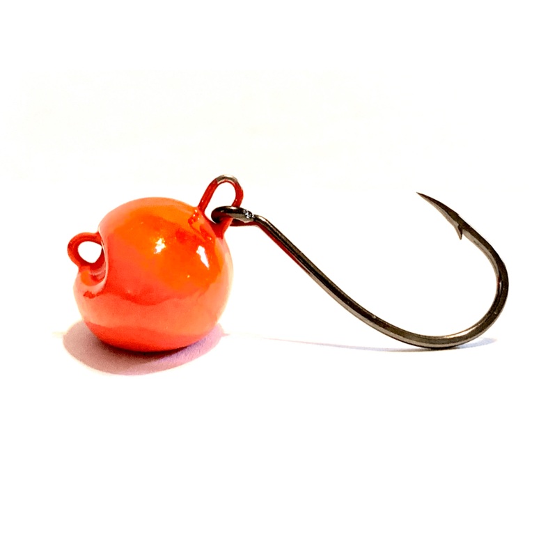 Fiddler Claw Orange Sheepshead Jigs 1/0 Live Bait Hook 1/4oz