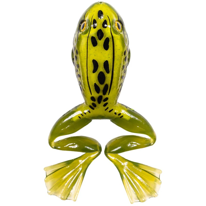 LIVETARGET Freestyle Frog 2.0 – 3 Inch Black & Black 3 inch – 2 pack