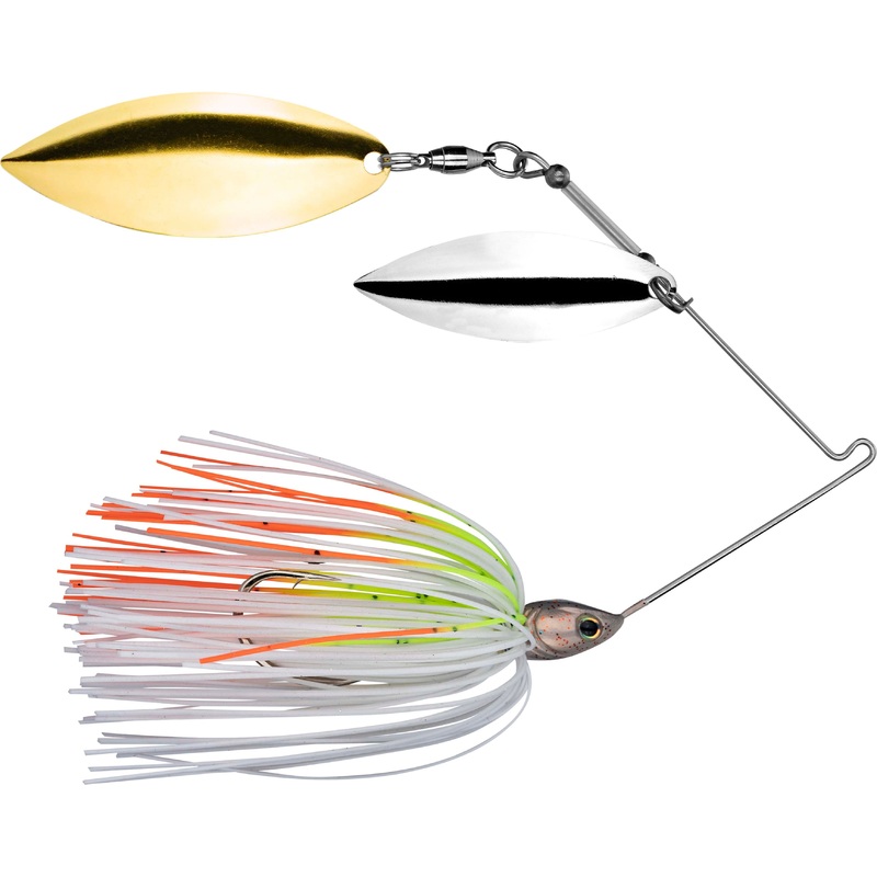 Strike King Tour Grade Compact Double Willow Spinnerbait Blue Glimmer 1/2 oz