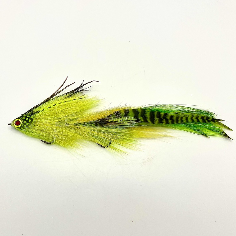 Urban Fly Co. Double Minnow Musky Fly Cotton Candy Cisco