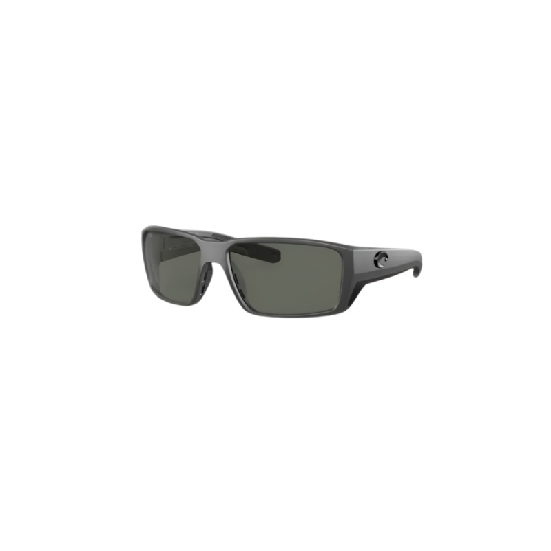 COSTA FANTAIL PRO POLARIZED SUNGLASSES MATTE WETLANDS GREY GLASS (580G)