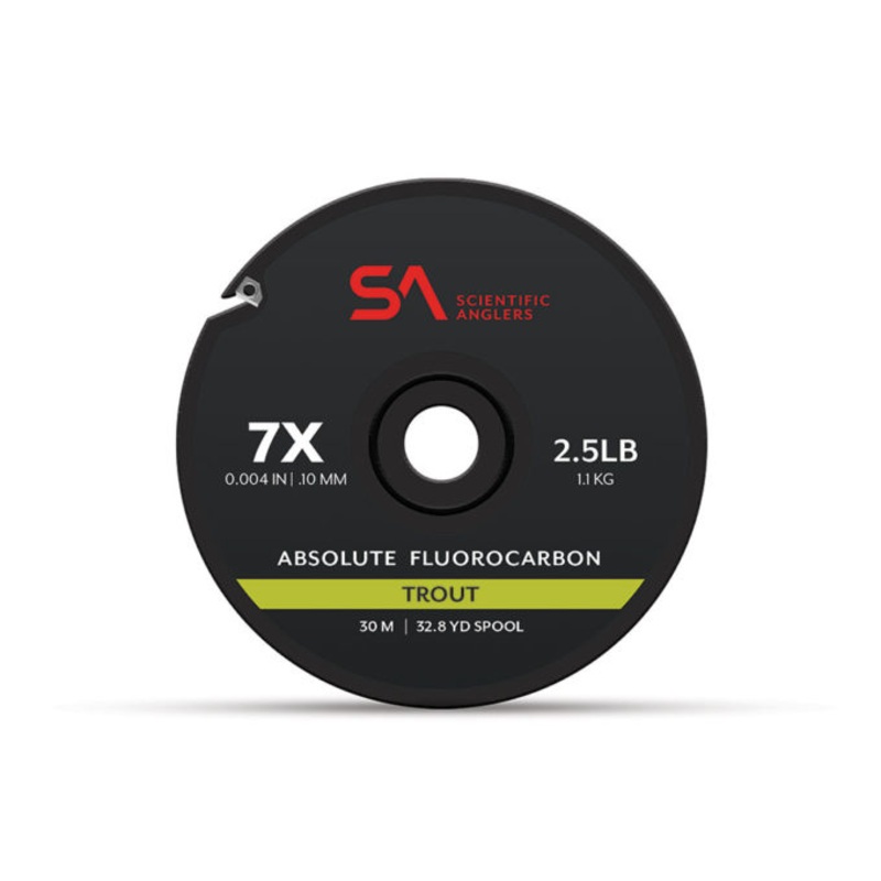 Scientific Angler Absolute Fluorocarbon Trout Tippet 0x