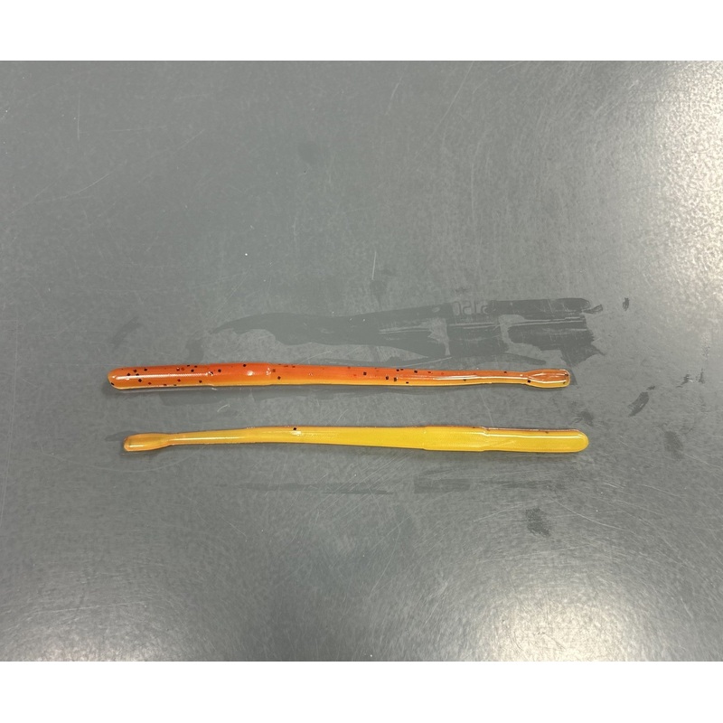5150 STRAIGHT TAIL WORM 6″ (UNSCENTED) Lemonade – NEW 6″