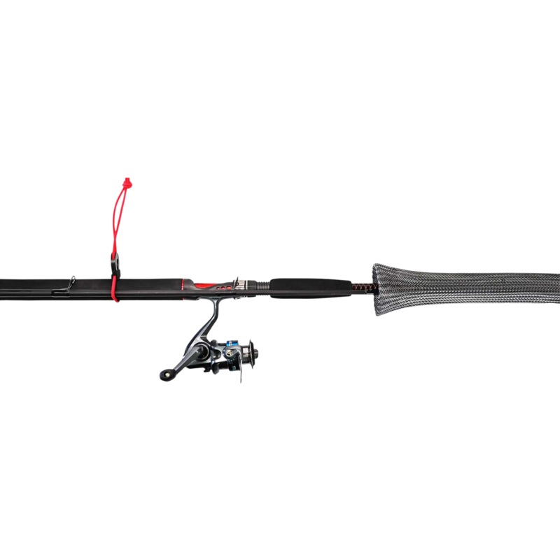 Rod Glove Standard 2-Piece Spinning Rod Cover Black